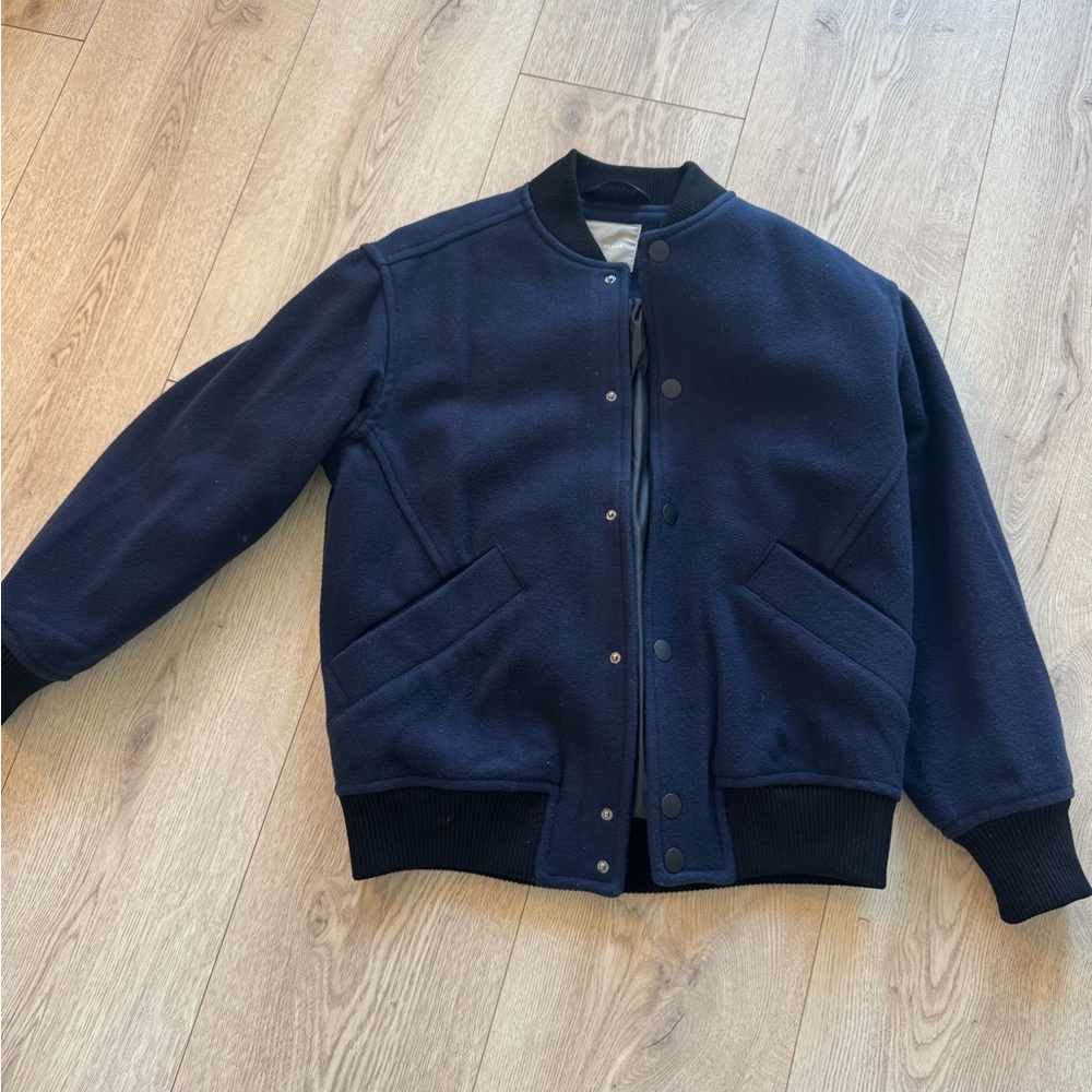 Everlane Women's Navy Bomber Jacket